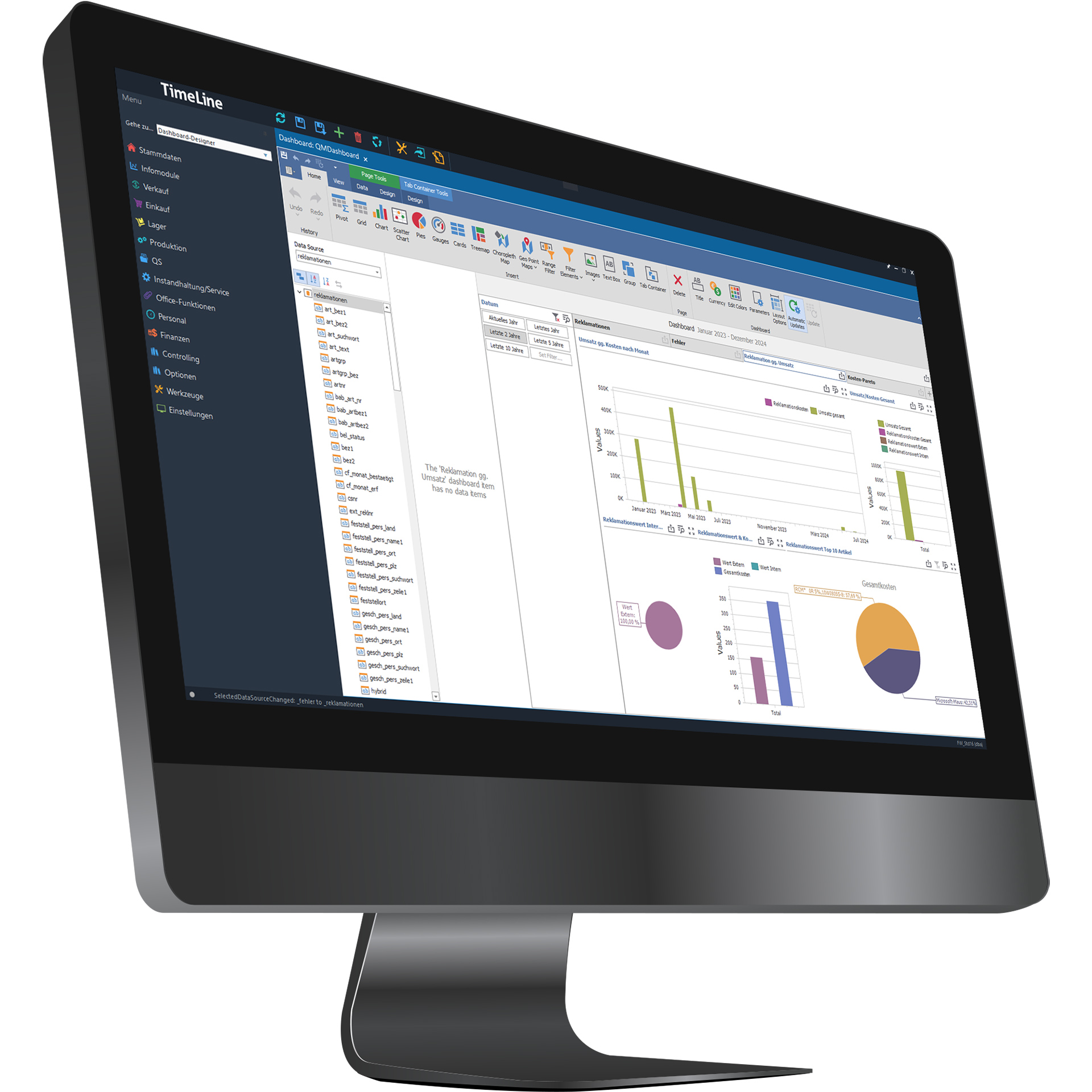 Gebauer GmbH Version 16 avec nouveau système de tableau de bord