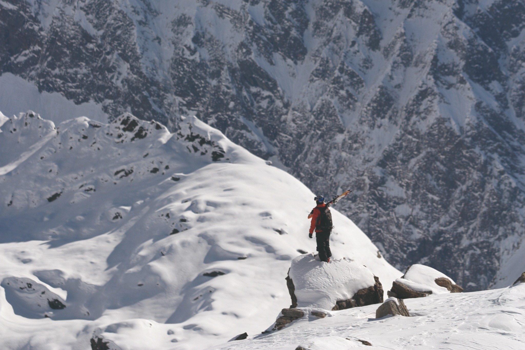 Tereny do jazdy w stylu freeride czynią Monterosa rajem dla doświadczonych narciarzy