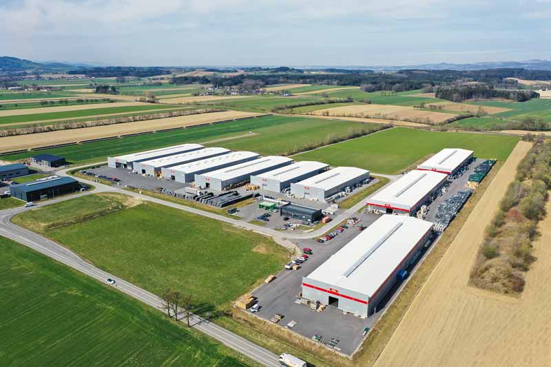 Centro logistico H. e J. Steiner a Wolfpassing, Austria