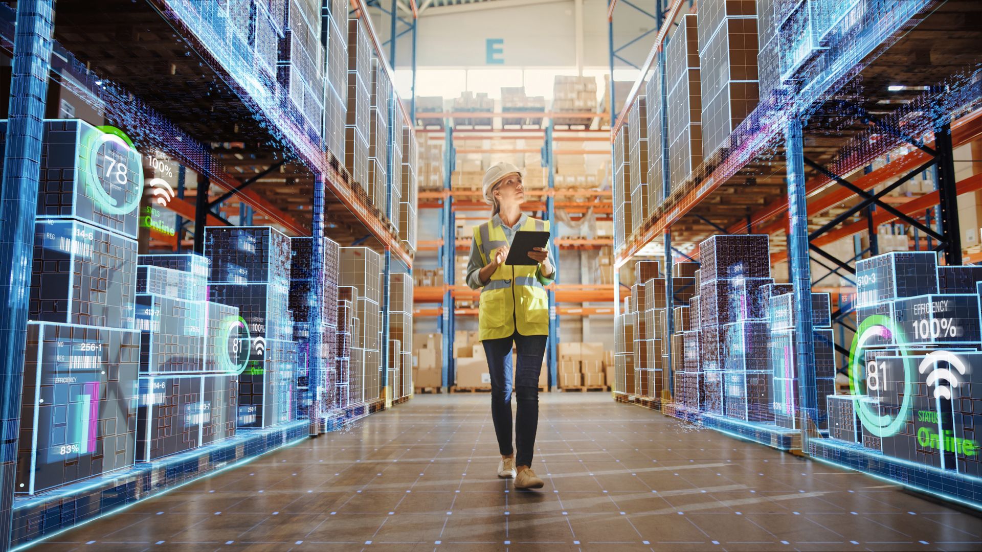 Flujos de trabajo digitales en la práctica: Herramientas basadas en datos apoyan la toma de decisiones en tiempo real y permiten la gestión eficiente de las operaciones logísticas directamente en el sitio // © AdobeStock_465500974