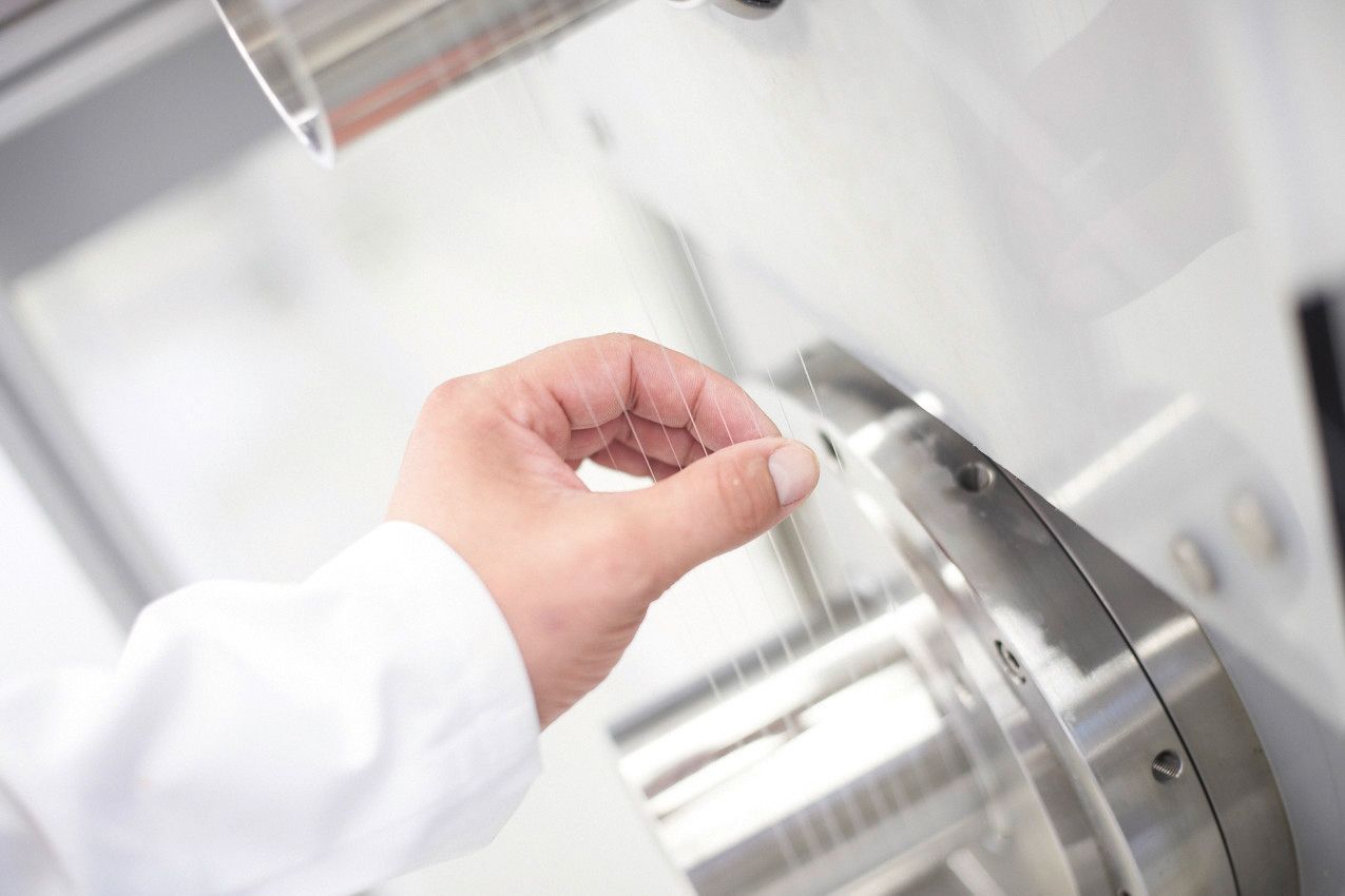 AMSilk GmbH Proceso de hilado en húmedo