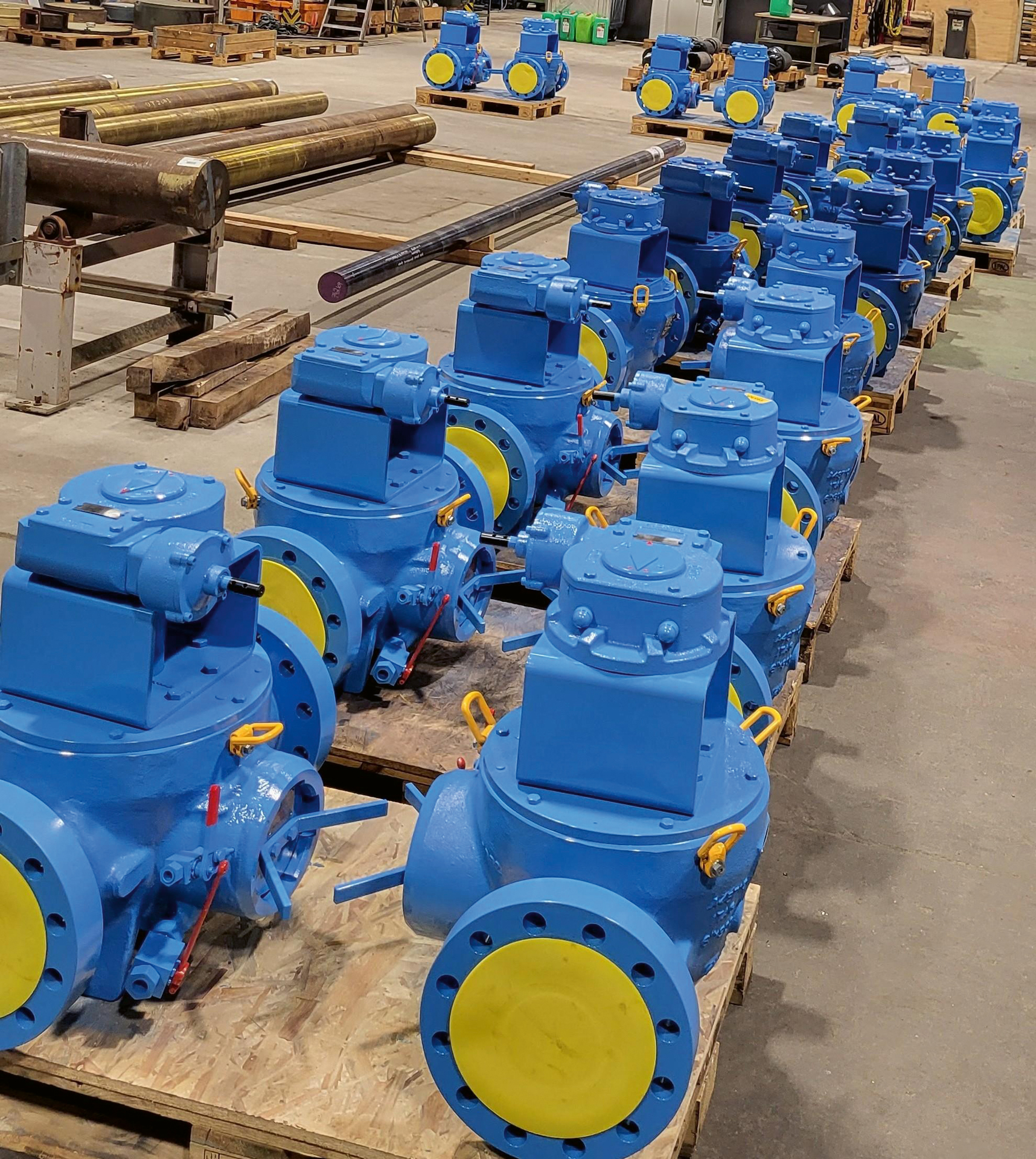 ITAG Valves Engineering GmbH Mol-megállító szelepek