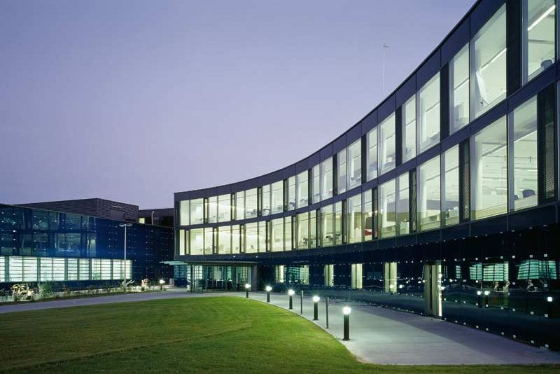 Die Niederlassung von Bristol Myers Squibb im schweizerischen Boudry