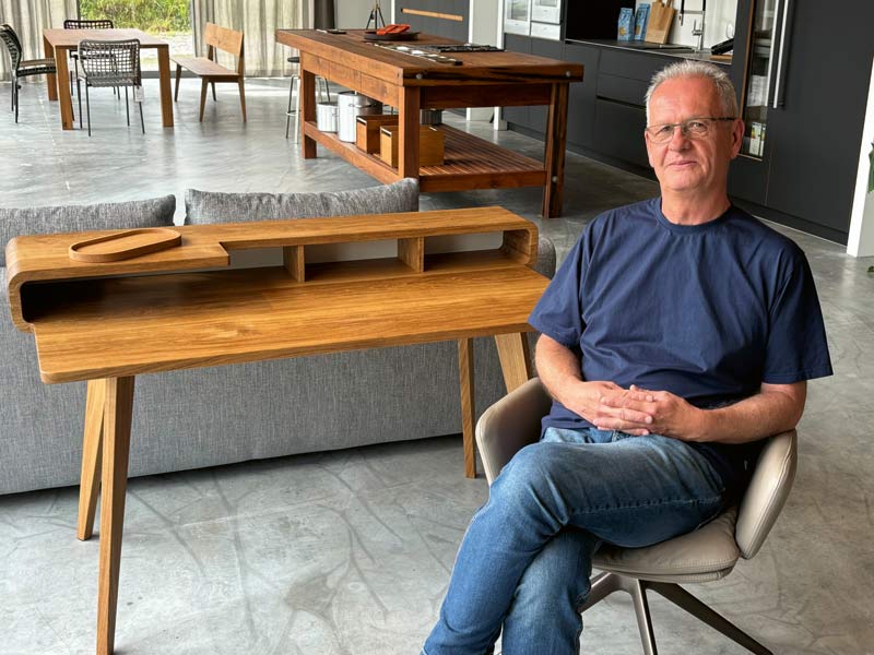 Bernd Lauer, a Holzmanufaktur GmbH ügyvezető igazgatója