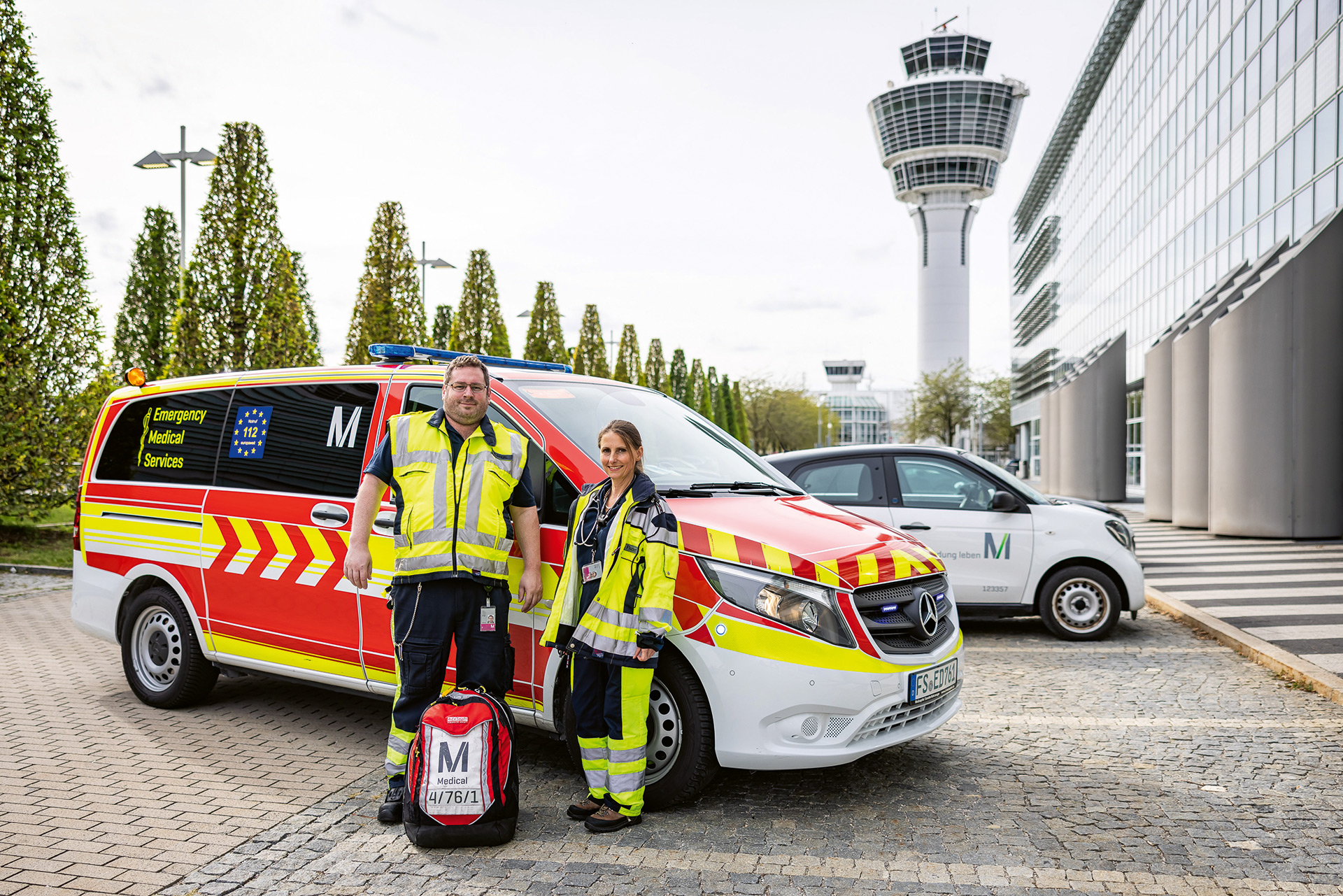 Medicare Flughafen München Medizinisches Zentrum GmbH Mentőakció