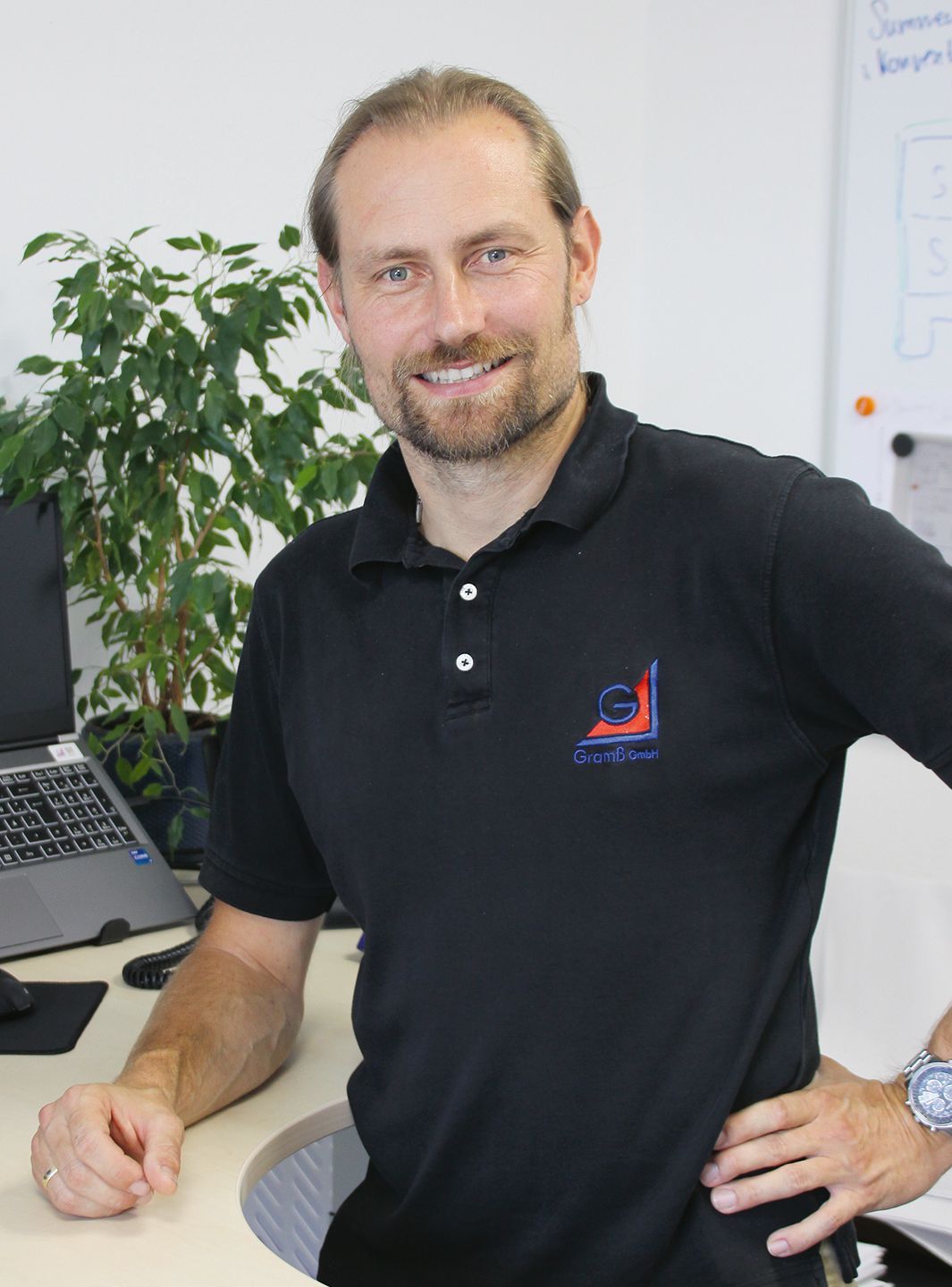 Steven Herpichböhm, a Gramß GmbH műanyagfeldolgozás CTO-ja