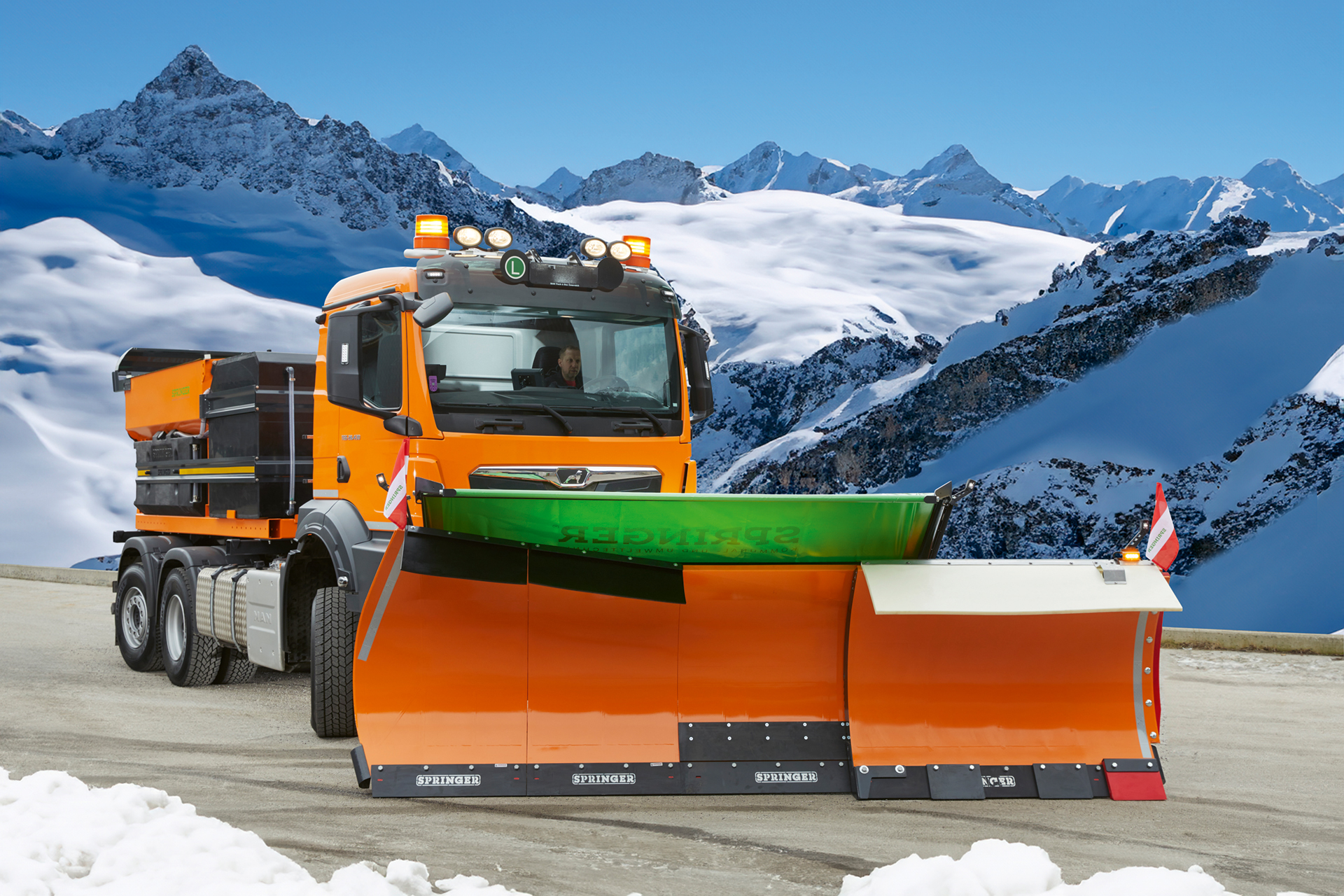 SPRINGER Kommunal- und Umwelttechnik GmbH Pług śnieżny