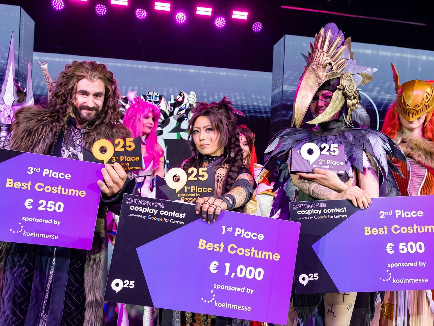 Ganadores del Concurso de Cosplay de gamescom 2025
