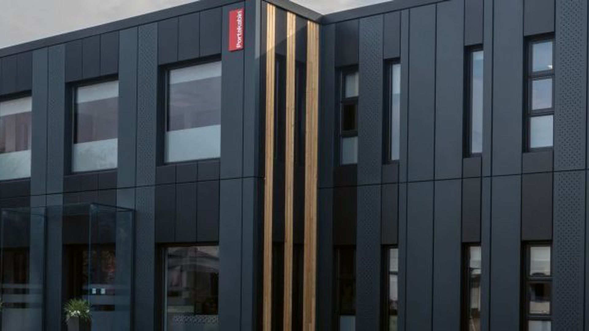 Bedrijfsgebouw van Portakabin Mobilraum GmbH