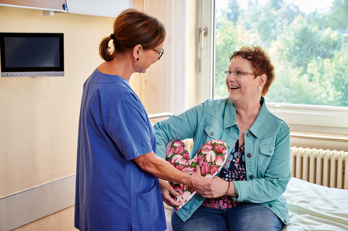 Avec cœur – soins stationnaires au centre mammaire