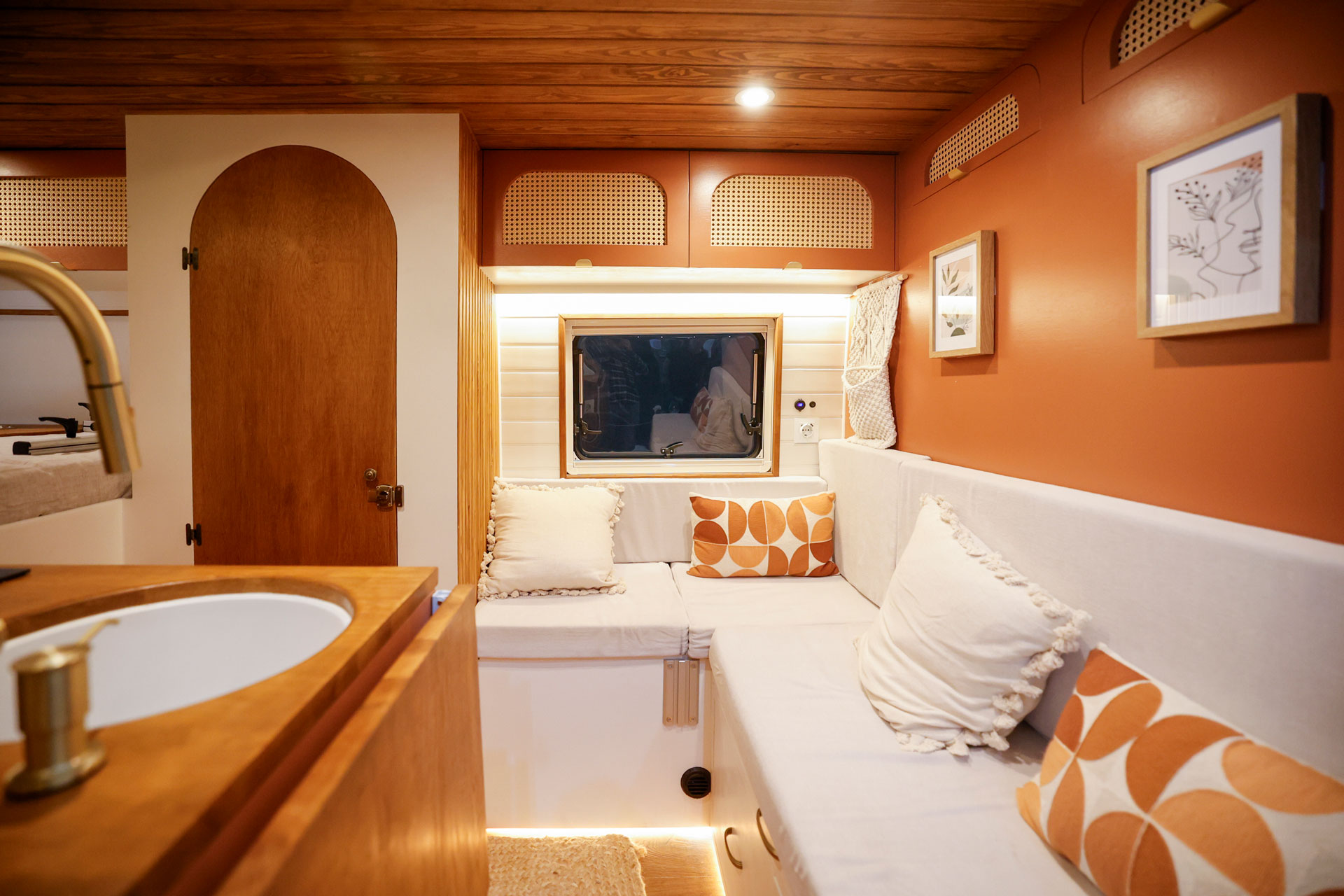 Modern Motorhome Interior at CARAVAN SALON Düsseldorf
