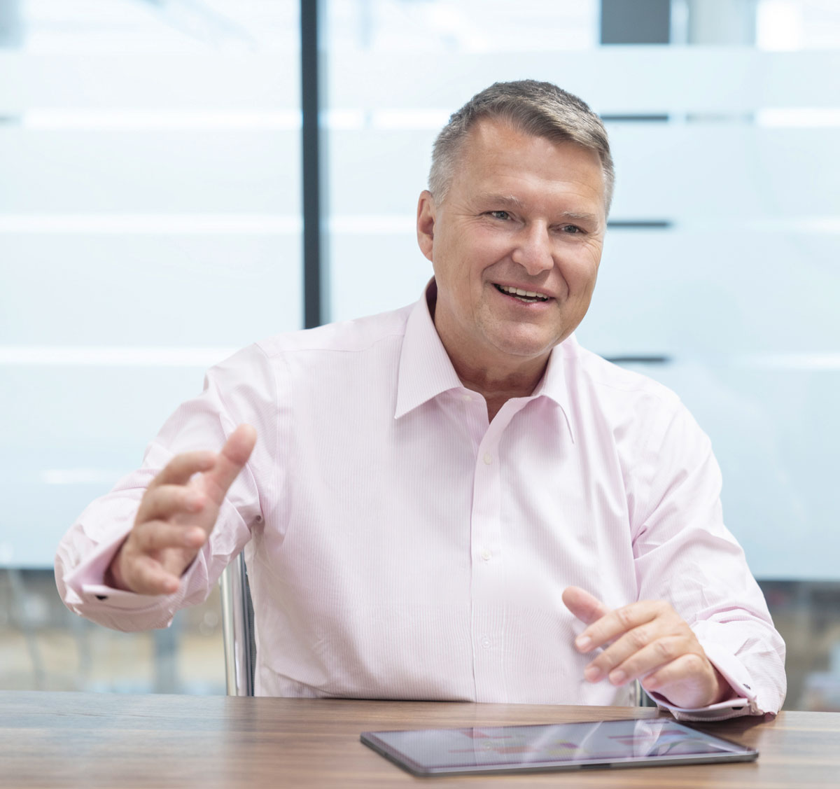 Roger Basler, CEO van Meier Tobler Group AG