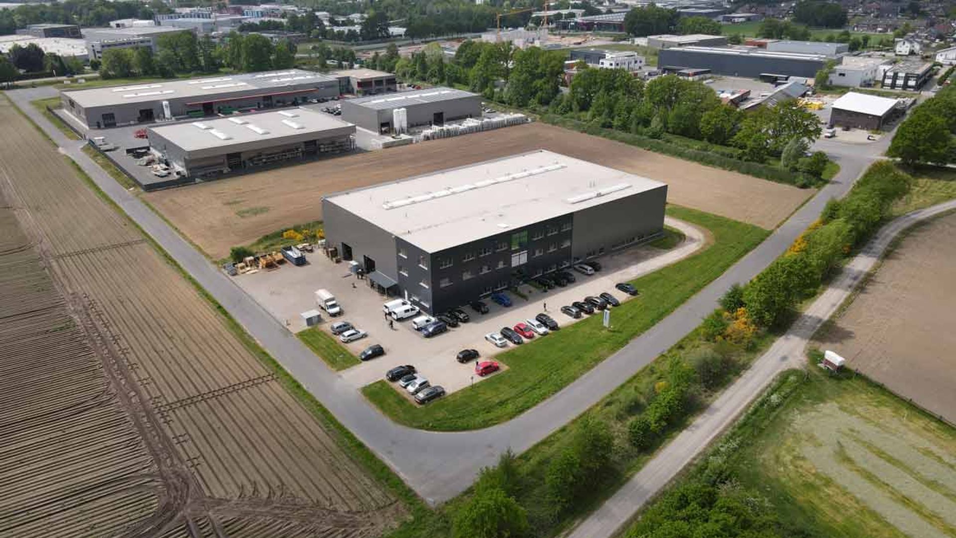 Airtec Thermoprocess vállalat központja a münsteri Rhede-ban