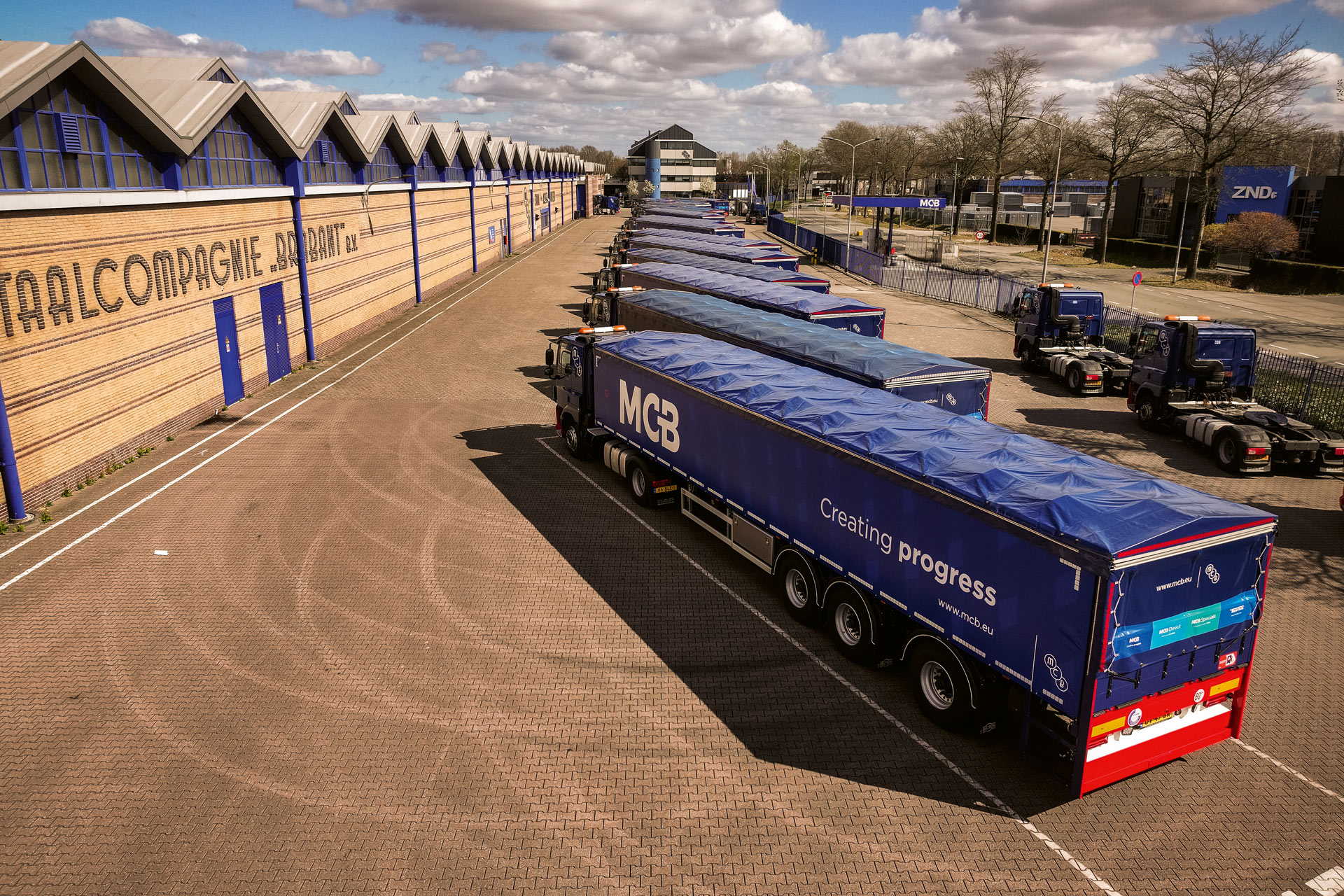 Saját járműflottájával az MCB gyors és megbízható szállítást garantál...