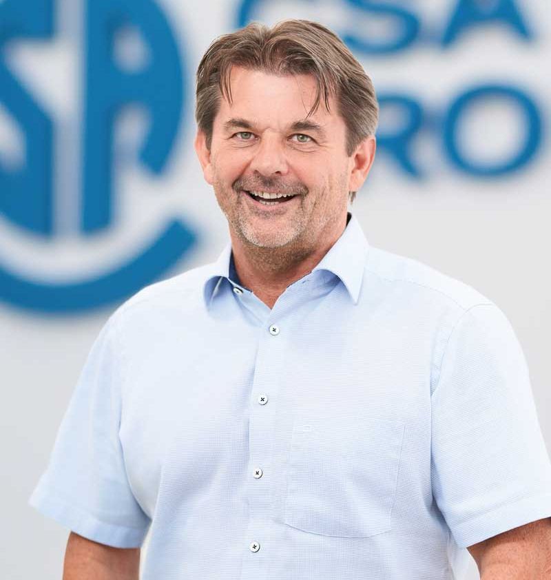 Dieter Fröhlich, Managing Director of CSA Group Bayern GmbH