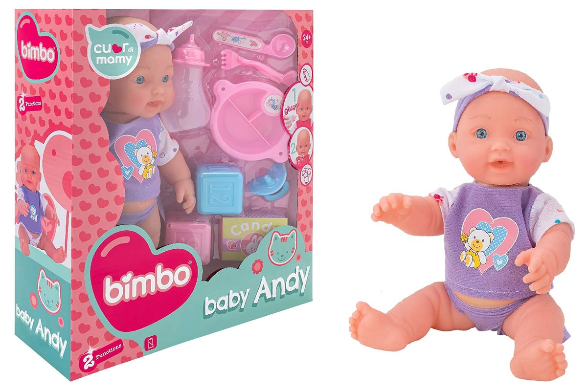 Globo S.p.a. Bimbo Poupées - Bébé Andy