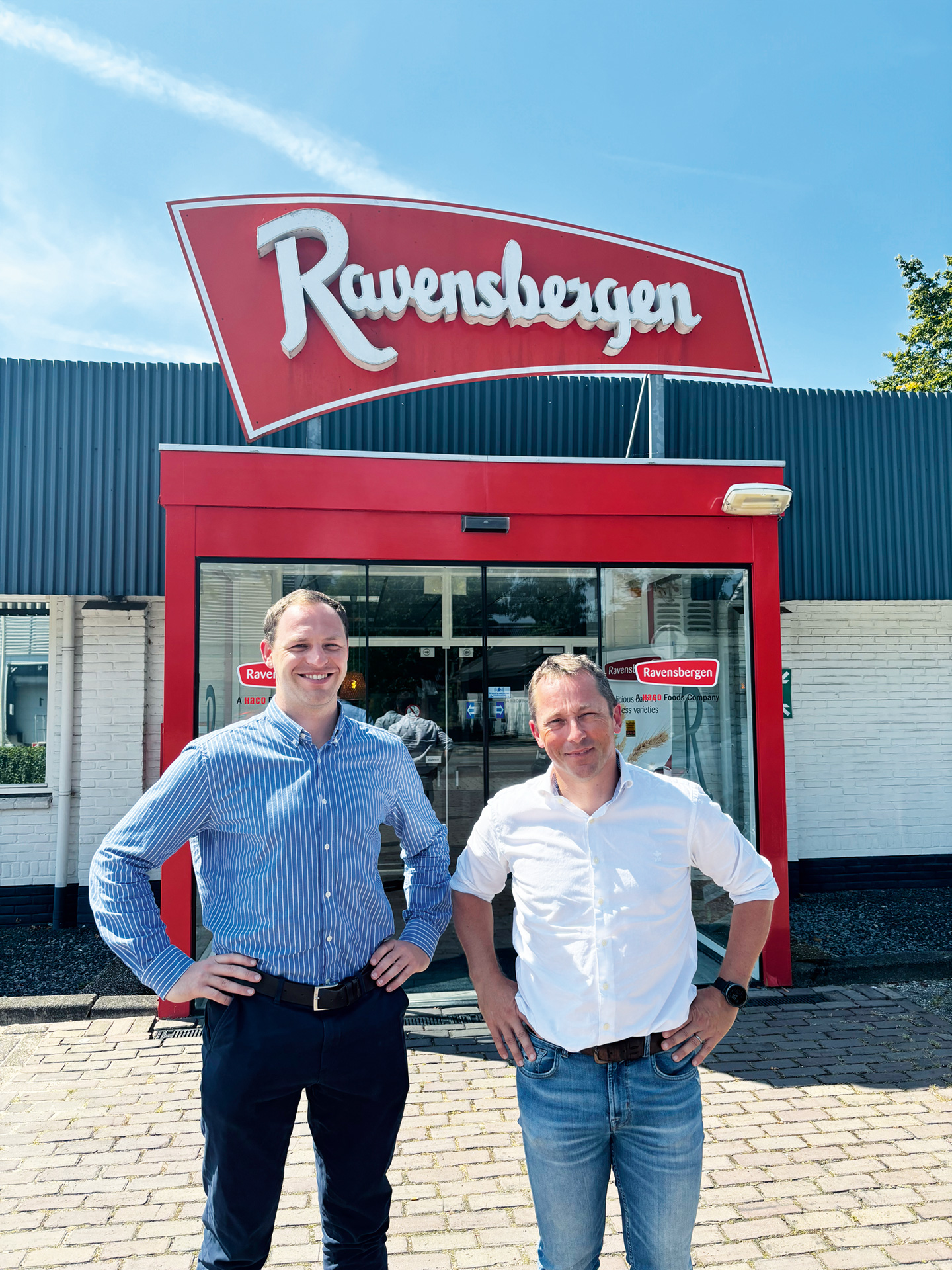 Christophe Thys, Managing Director and Nieco de Wit, Manager for Research and Development at Ravensbergen B.V.