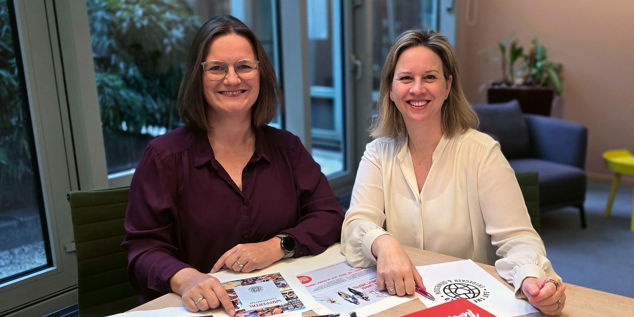 Astrid Hamer, Managing Director, and Tanja Zismer, Head of Marketing of Eat the World GmbH