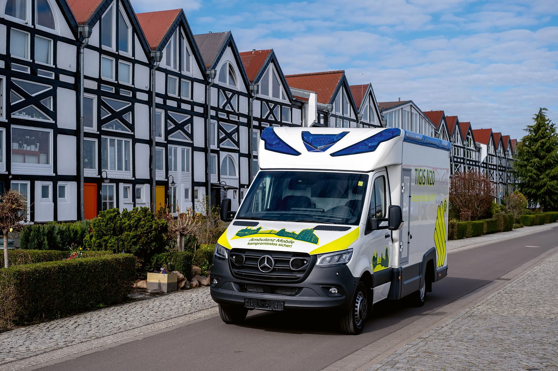 Ambulanz Mobile GmbH & Co. KG cserélhető konténer