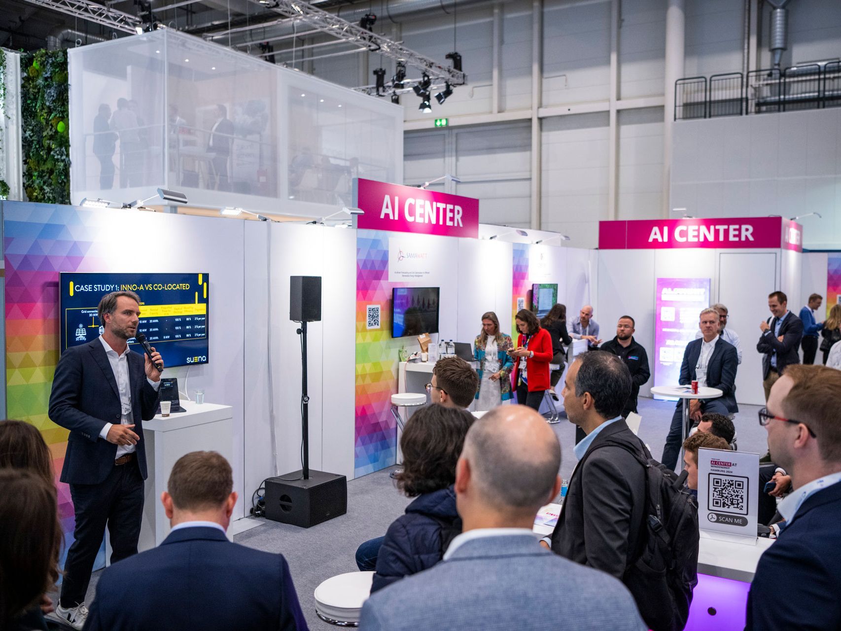 Intelligence Artificielle au AI Center de WindEnergy Hamburg