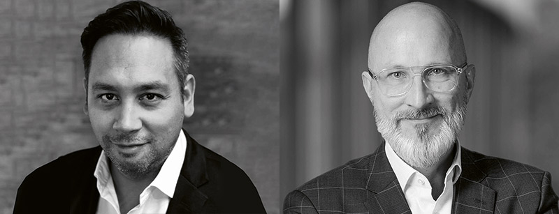 Harald Grünbaum, dyrektor generalny i Robert Pimpl, dyrektor ds. marketingu i e-commerce DACH, firmy GameStop Deutschland GmbH