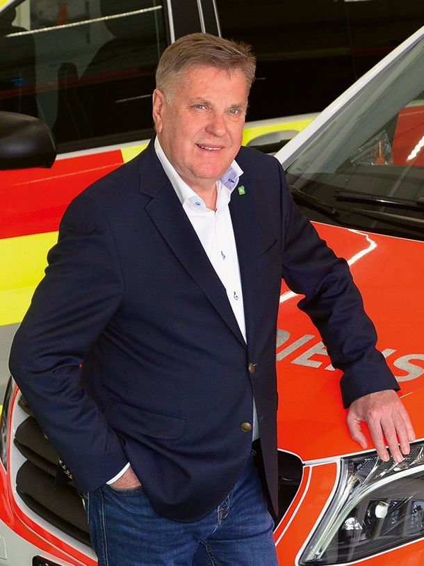 Hans-Jürgen Schwarz, az Ambulanz Mobile GmbH & Co. KG ügyvezető igazgatója