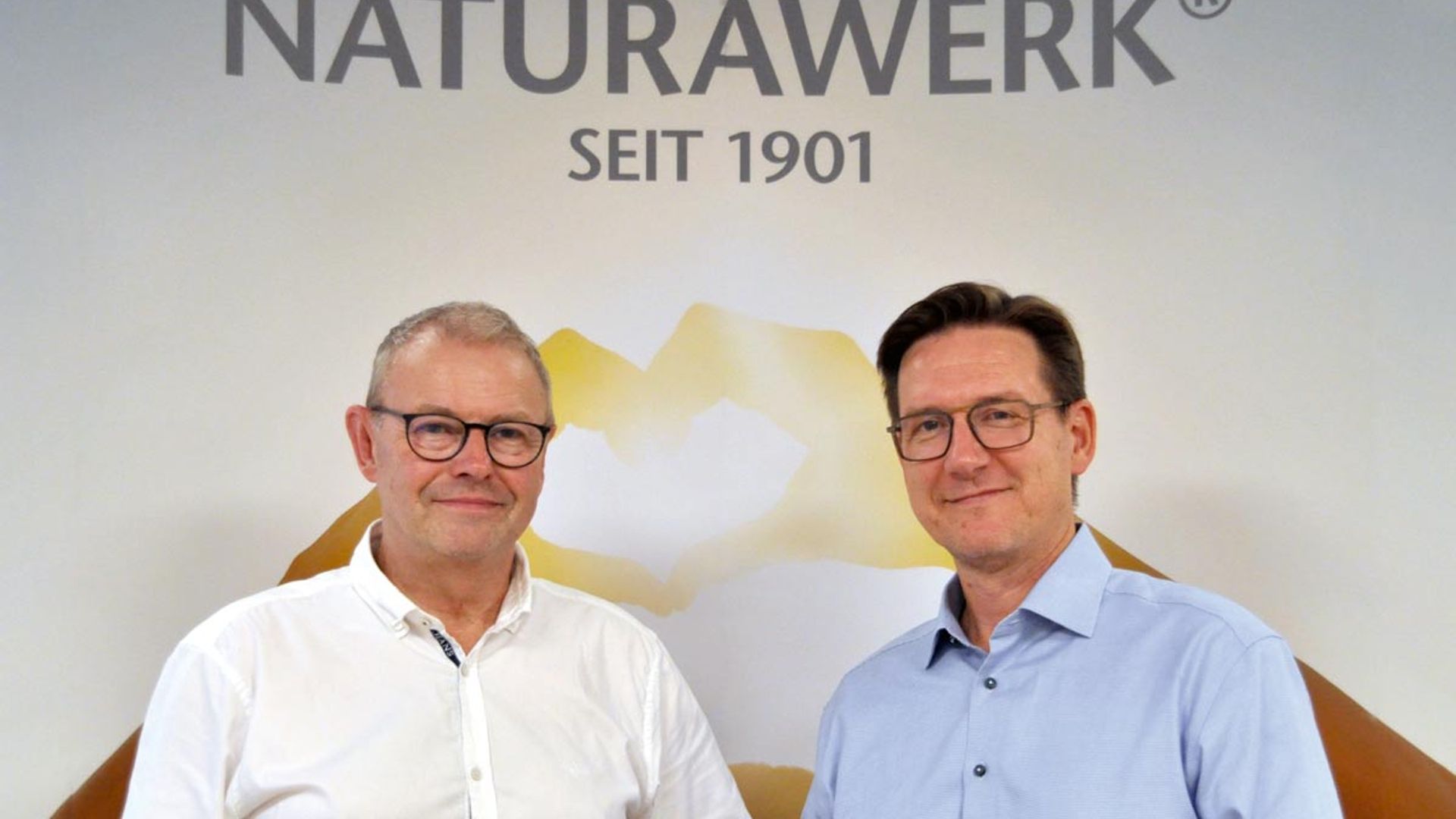 Stefan Cohrs en Michael Rudnick, directeuren van Naturawerk Gebr. Hiller GmbH & Co. KG