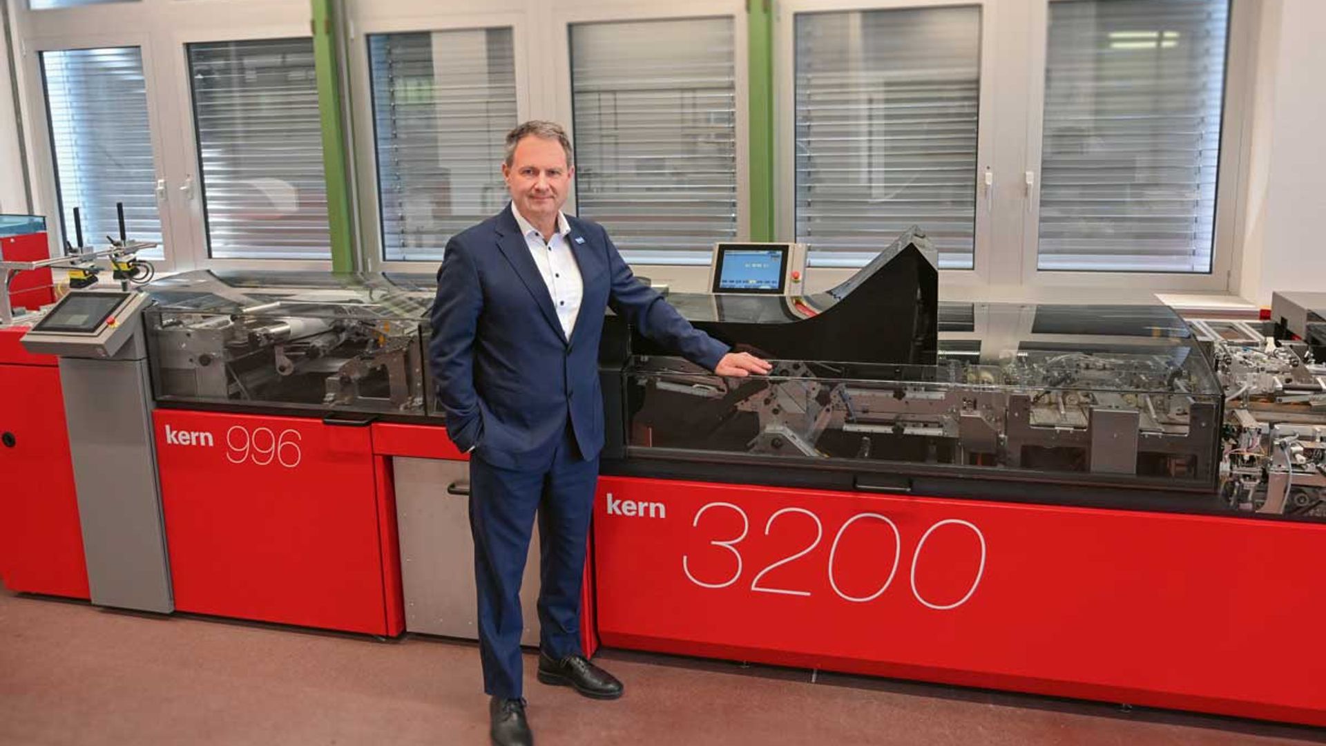 Stefan Wüthrich, a Kern AG vezérigazgatója