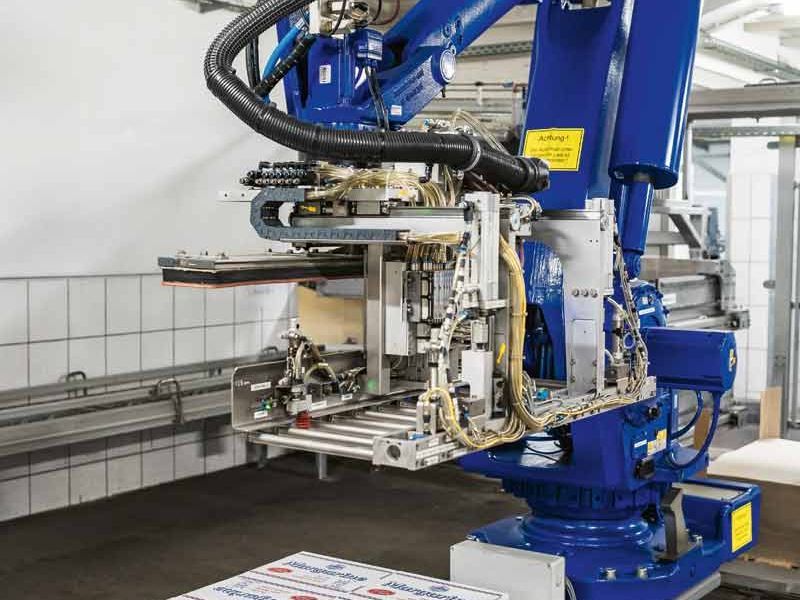 Centro Alimentario Ostthüringer Gera Robot Paletizador