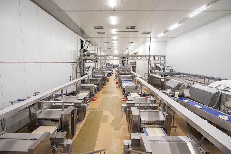 coolback Produktionsstraße