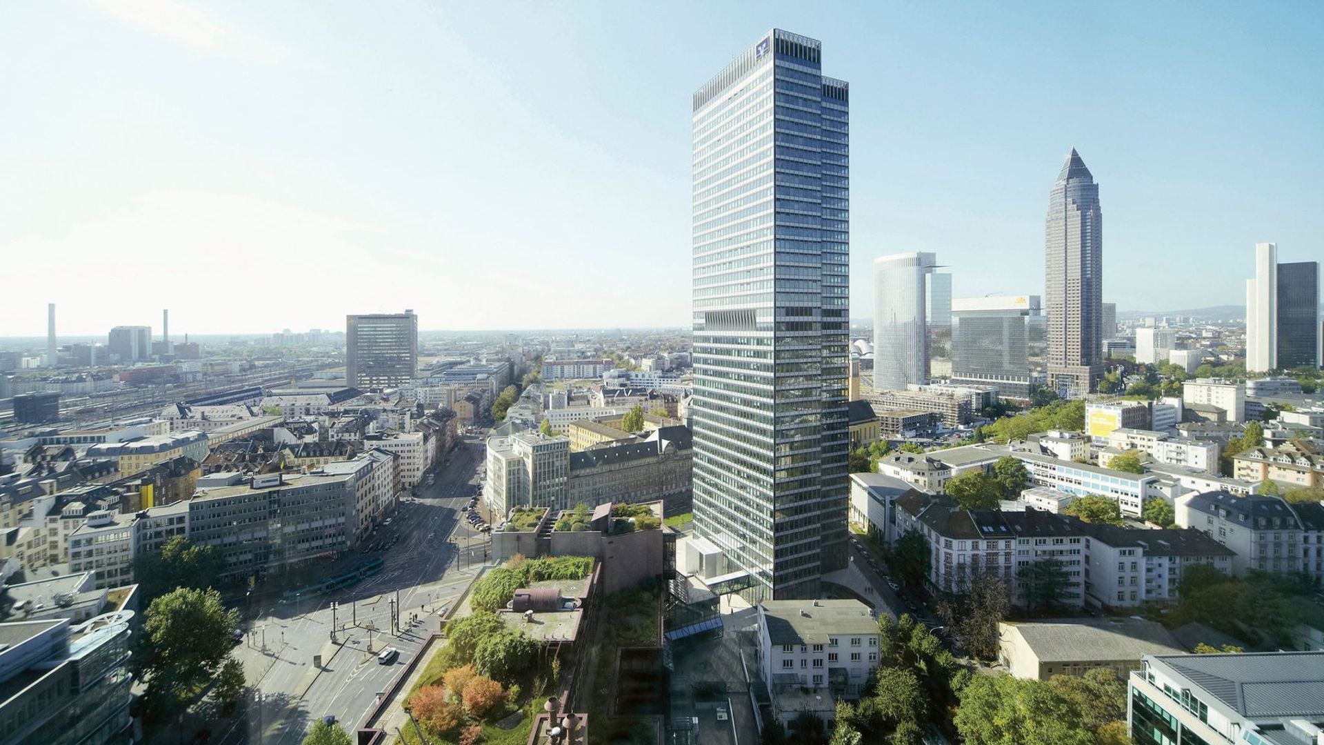 Die Reisebank AG am Hauptsitz in Frankfurt