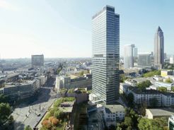 De Reisebank AG op het hoofdkantoor in Frankfurt