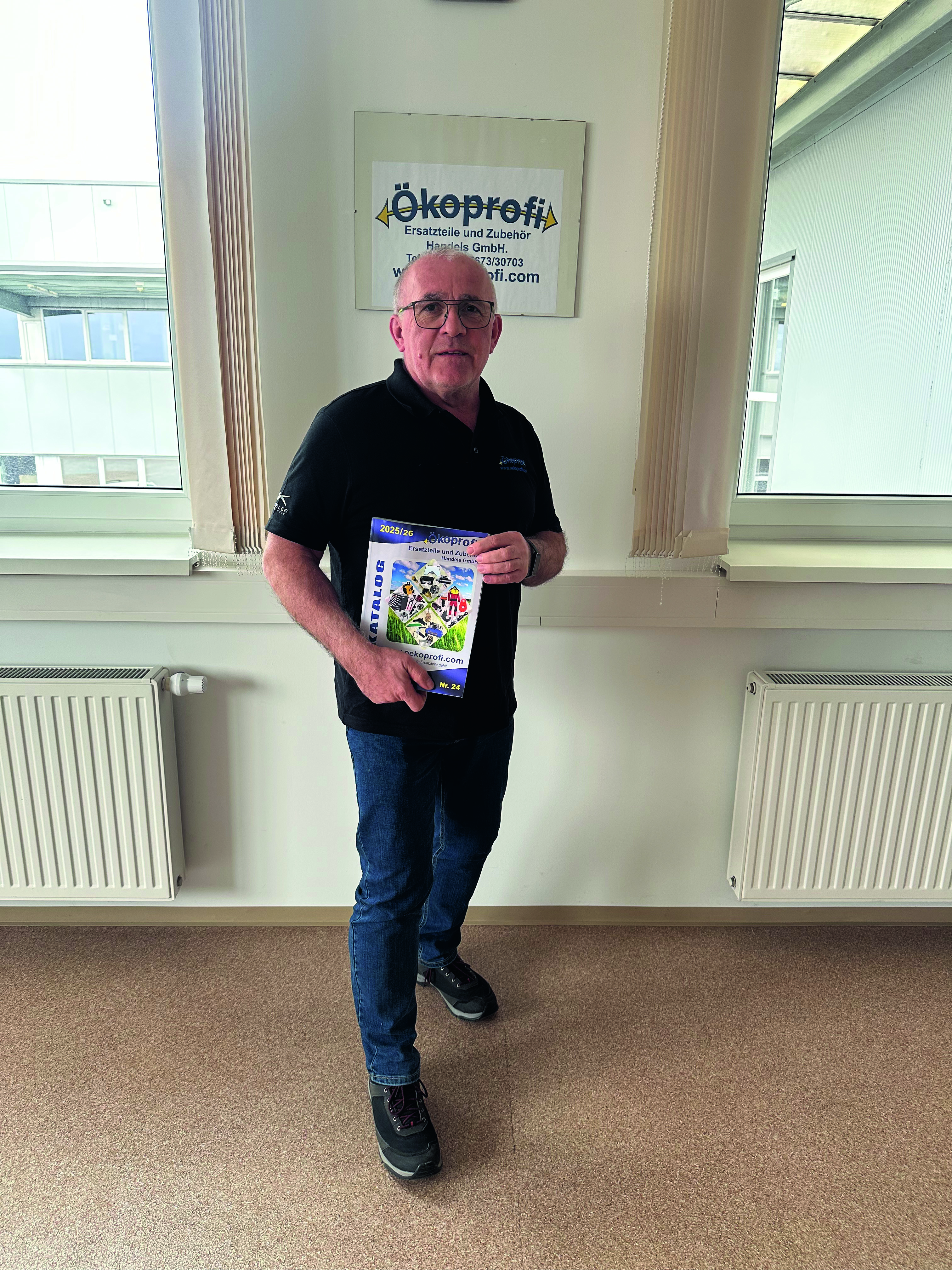 Johann Ebner,  Managing Director of Ökoprofi Ersatzteile und Zubehör HandelsgmbH