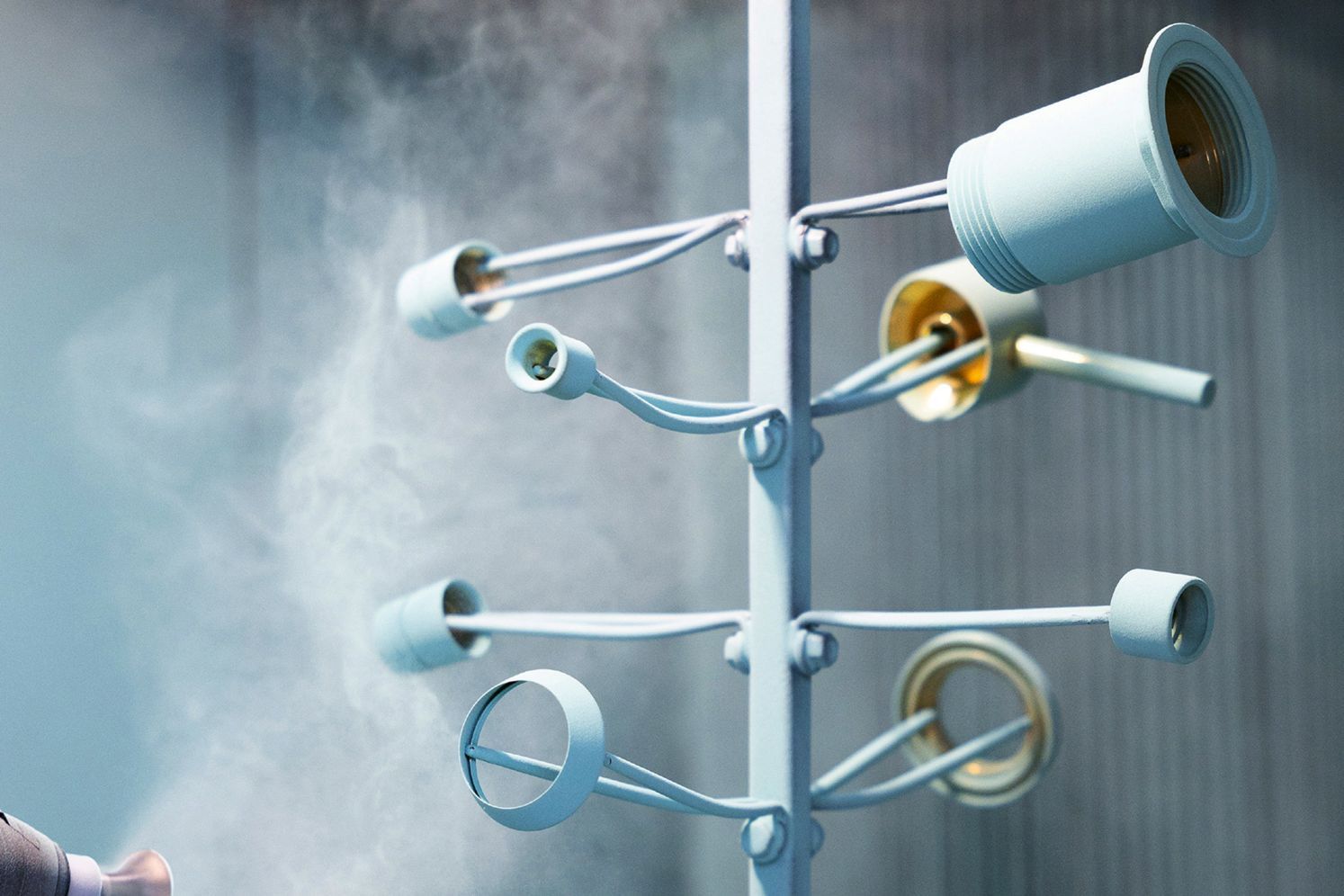 atelier de revêtement en poudre propre à l'entreprise