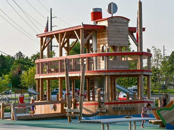 Richter - Speeltoestellen Okoboji-Schip in Amerikaanse Iowa