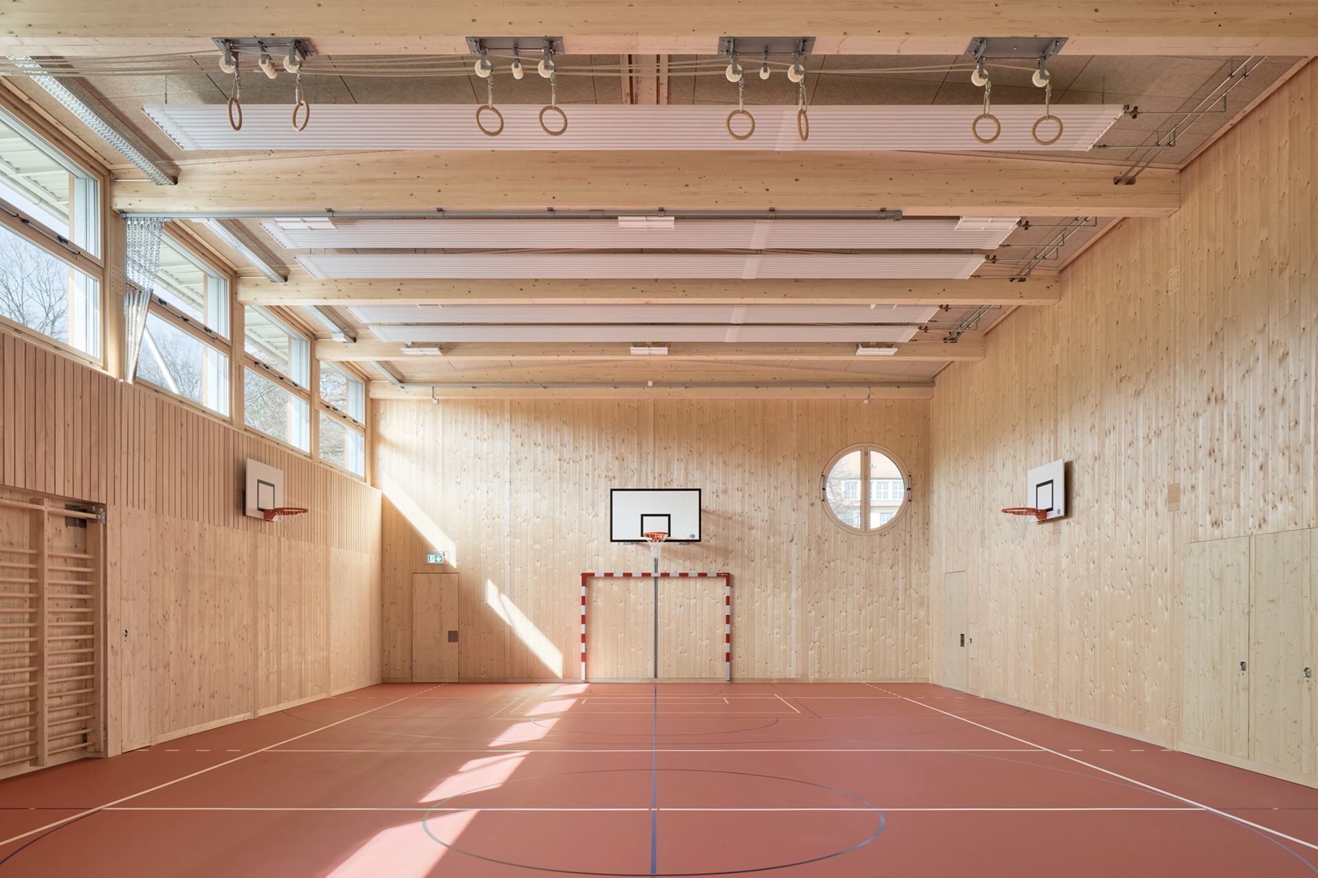 Schäfer Holzbautechnik AG mobiele sporthallen