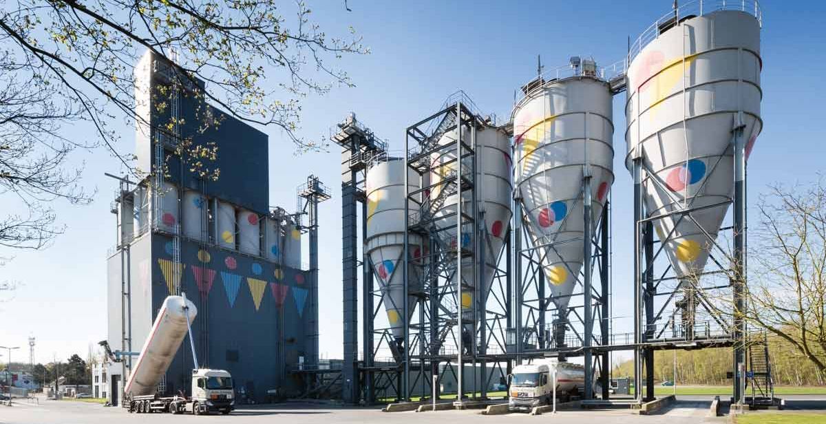 MINERALplus Installation de mélange de matériaux de construction à Gladbeck