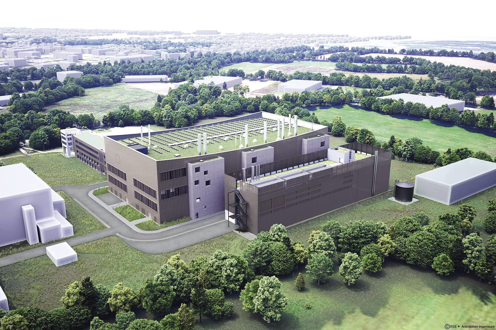 RSE + Architekten Ingenieure GmbH Vishay chipgyár Itzehoe-ban