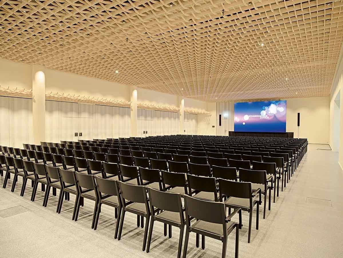 Palais des Congrès de Zurich Salle de congrès équipée de la technologie la plus moderne
