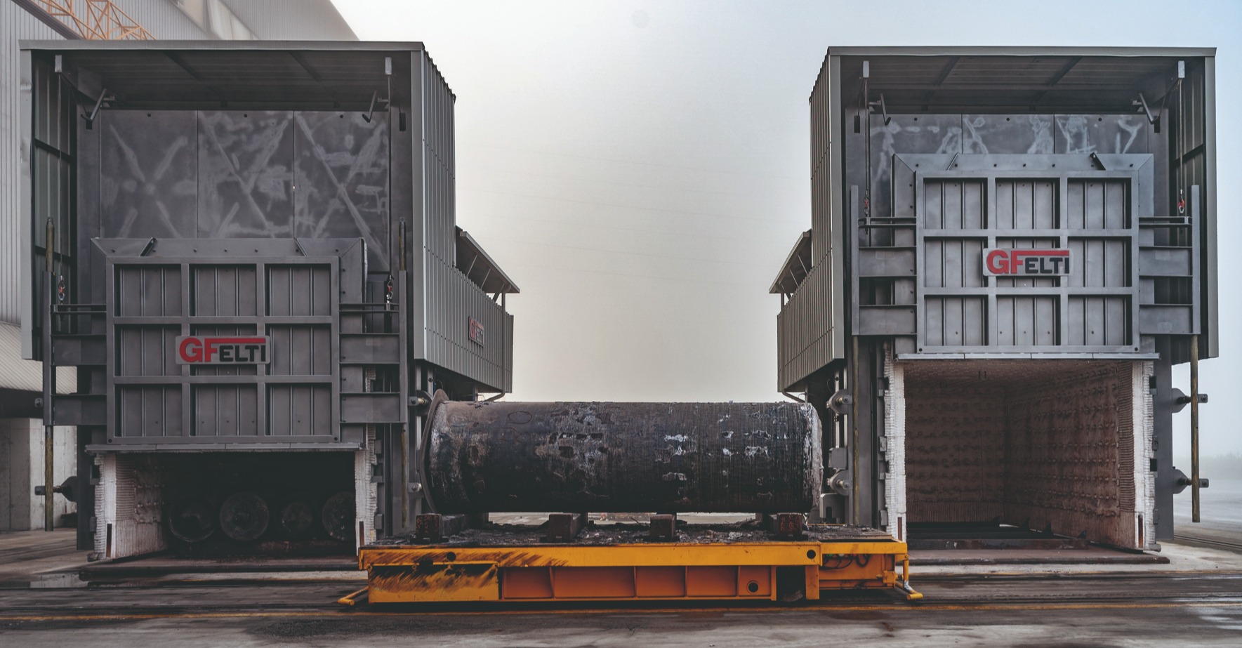 Staafijzers voorbereid voor verdere verwerking in de smeedindustrie