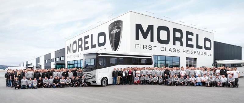 MORELO-csapat Schlüsselfeldben