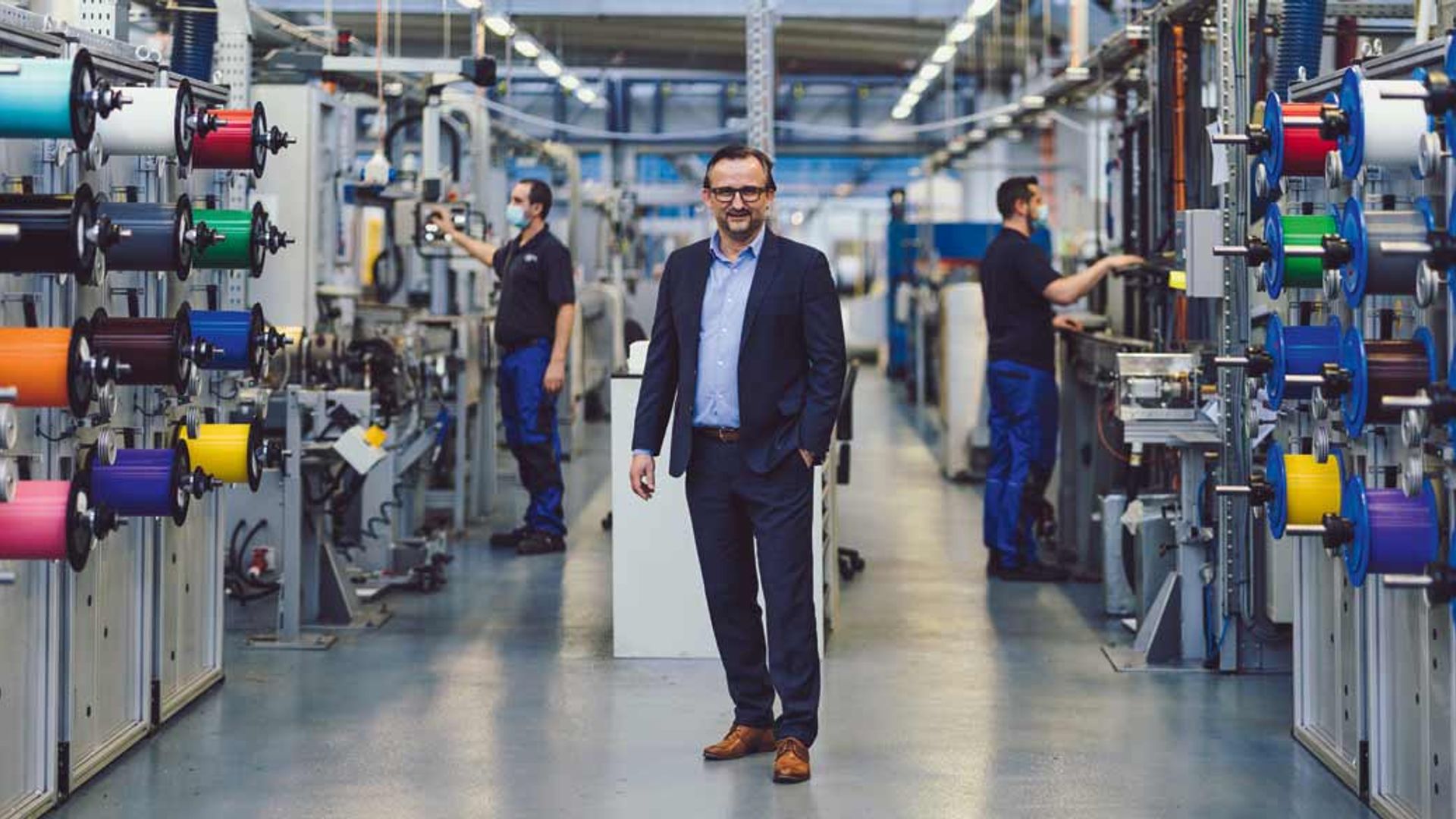 Sascha Abendroth, Geschäftsführer der Kabelwerk Rhenania GmbH
