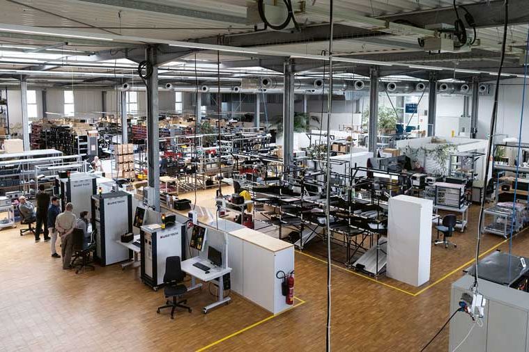 Area di produzione WEETECH