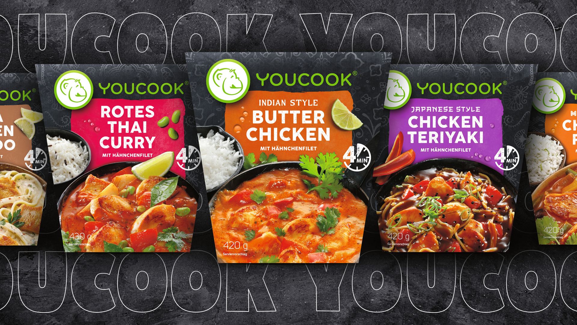 Combining international flavours with modern eating habits, YOUCOOK’s range delivers convenience, quality and culinary enjoyment in equal measure. Inspired by global gastronomy trends, the different dishes reflect YOUCOOK’s commitment to innovation and au